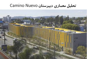 پاورپوینت تحلیل معماری دبیرستان Camino Nuevo