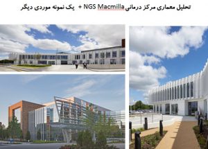 پاورپوینت تحلیل معماری مرکز درمانی NGS Macmilla و یک نمونه موردی دیگر