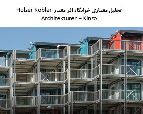 پاورپوینت تحلیل معماری خوابگاه اثر معمار Holzer Kobler Architekturen + Kinzo